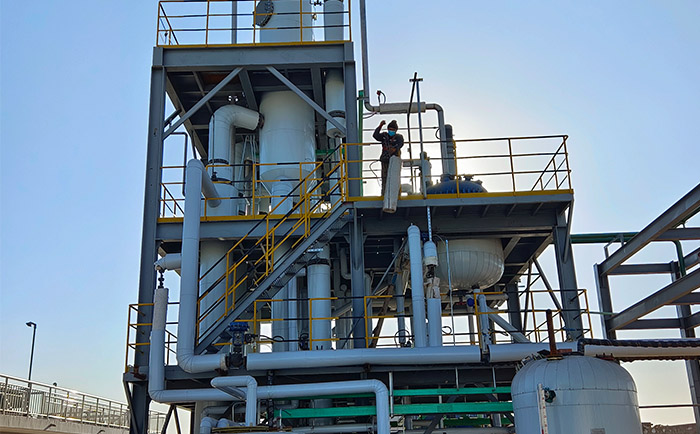 小麥淀粉廢水MVR蒸發(fā)設備